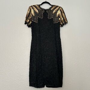 Stenay Vintage 80s Deco Dress